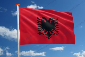 Vlag Albanië