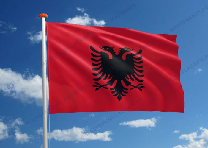 Vlag Albanië