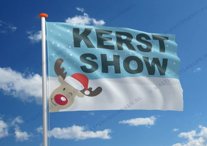 Kerst vlag