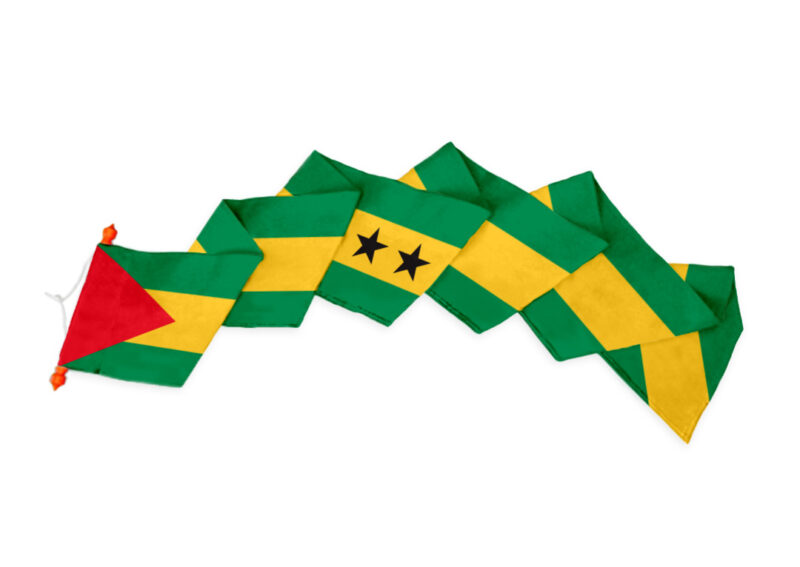 Wimpel Sao Tomé en Principe