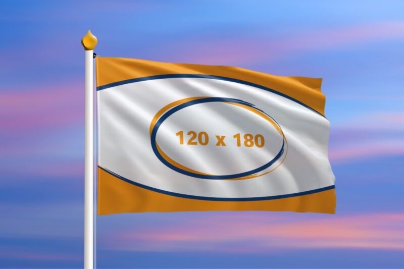 logo vlag bedrukken