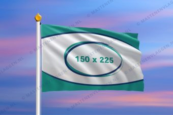 logo vlag bedrukken