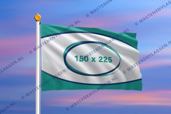 logo vlag bedrukken
