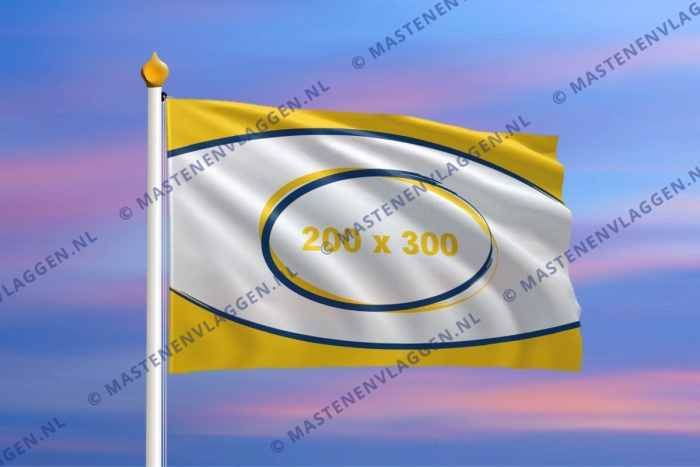 logo vlag bedrukken