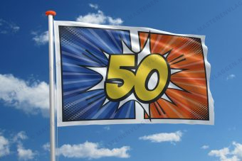 Verjaardagsvlag 50