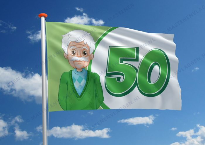 Verjaardagsvlag '50'