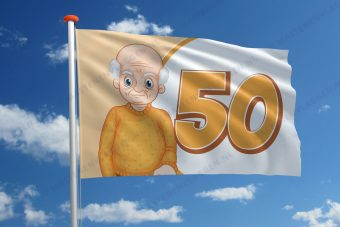 Verjaardagsvlag '50'