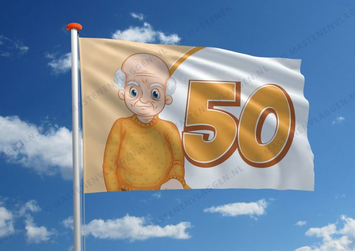 Verjaardagsvlag '50'
