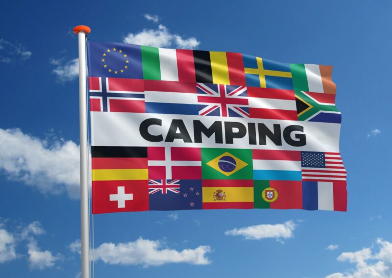 Recreatievlag camping