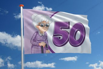 Verjaardagsvlag '50'