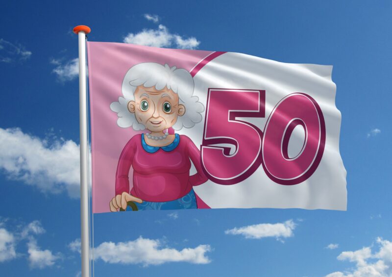 Verjaardagsvlag '50'