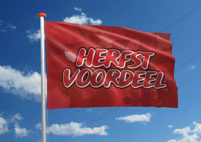 Promotievlag: 'Herfstvoordeel'