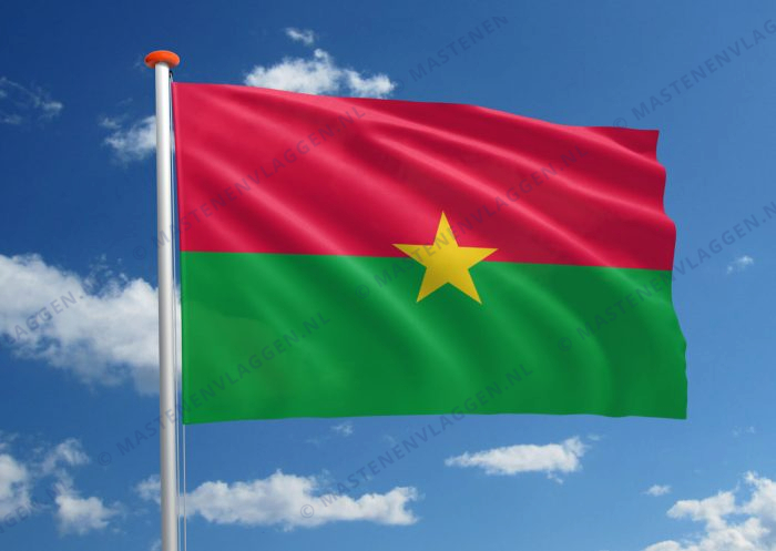 Vlag Burkina Faso