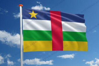 Vlag Centraal-Afrikaanse Republiek