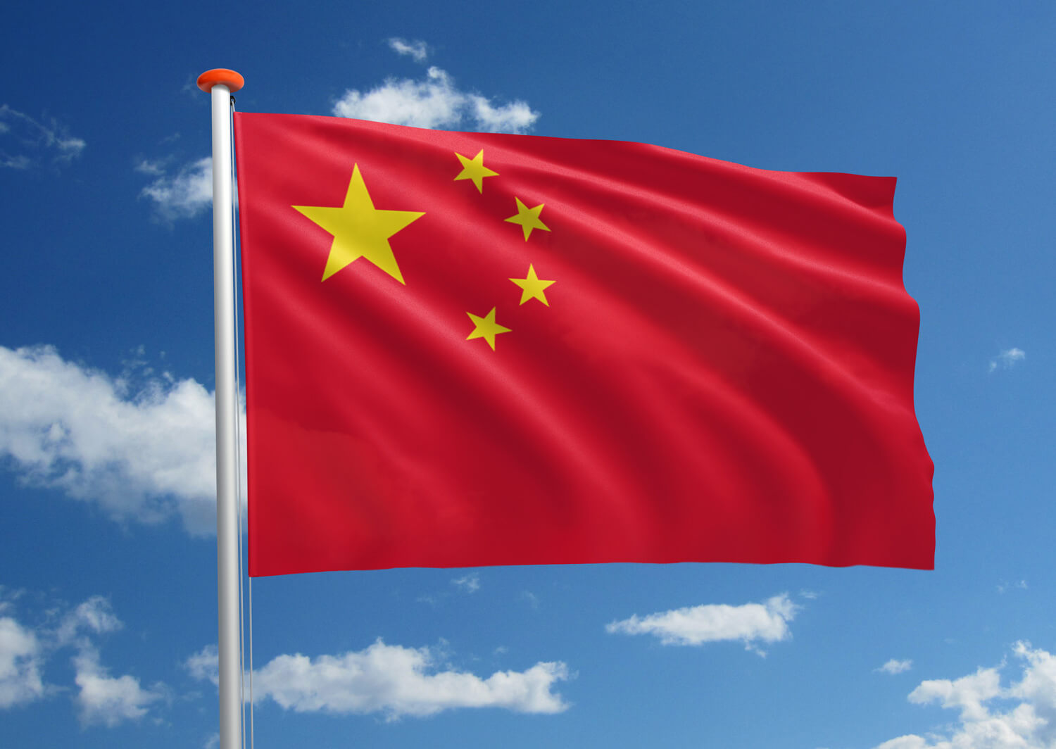 Vlag China bij MastenenVlaggen.nl