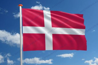 Vlag Denemarken