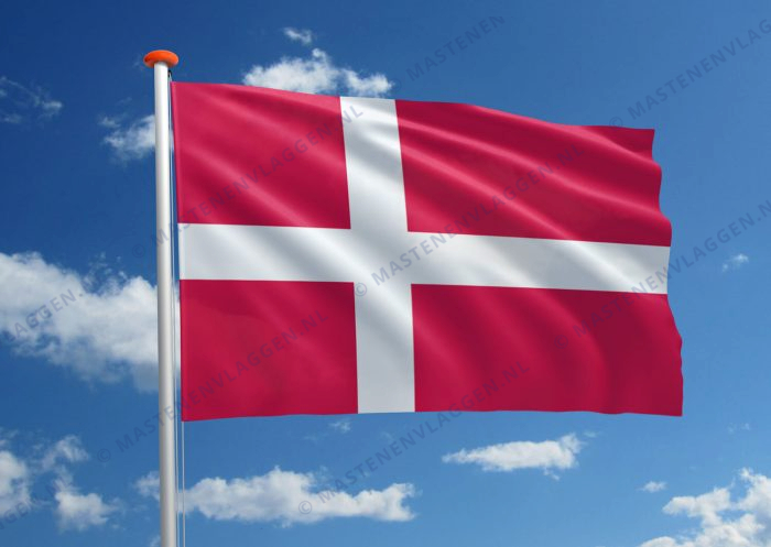 Vlag Denemarken