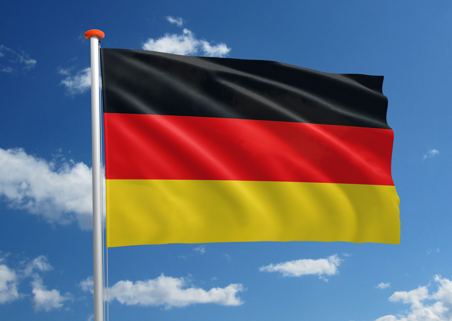 Vlag Duitsland | Bestel Duitse vlag bij MastenenVlaggen.nl