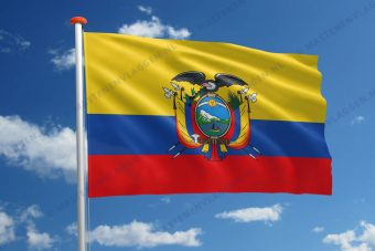 Vlag Ecuador