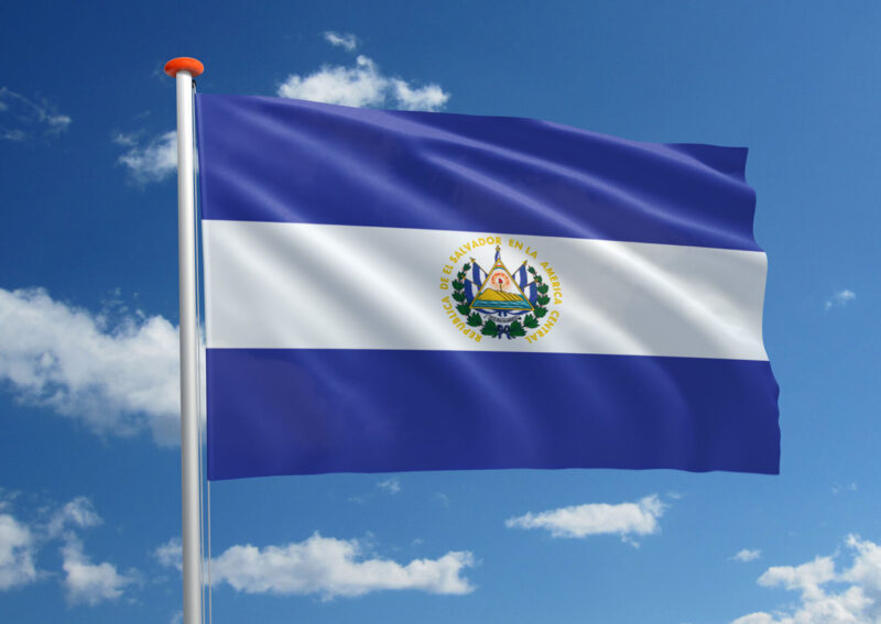 Vlag El Salvador
