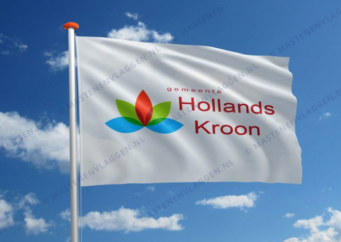 Vlag Hollands Kroon