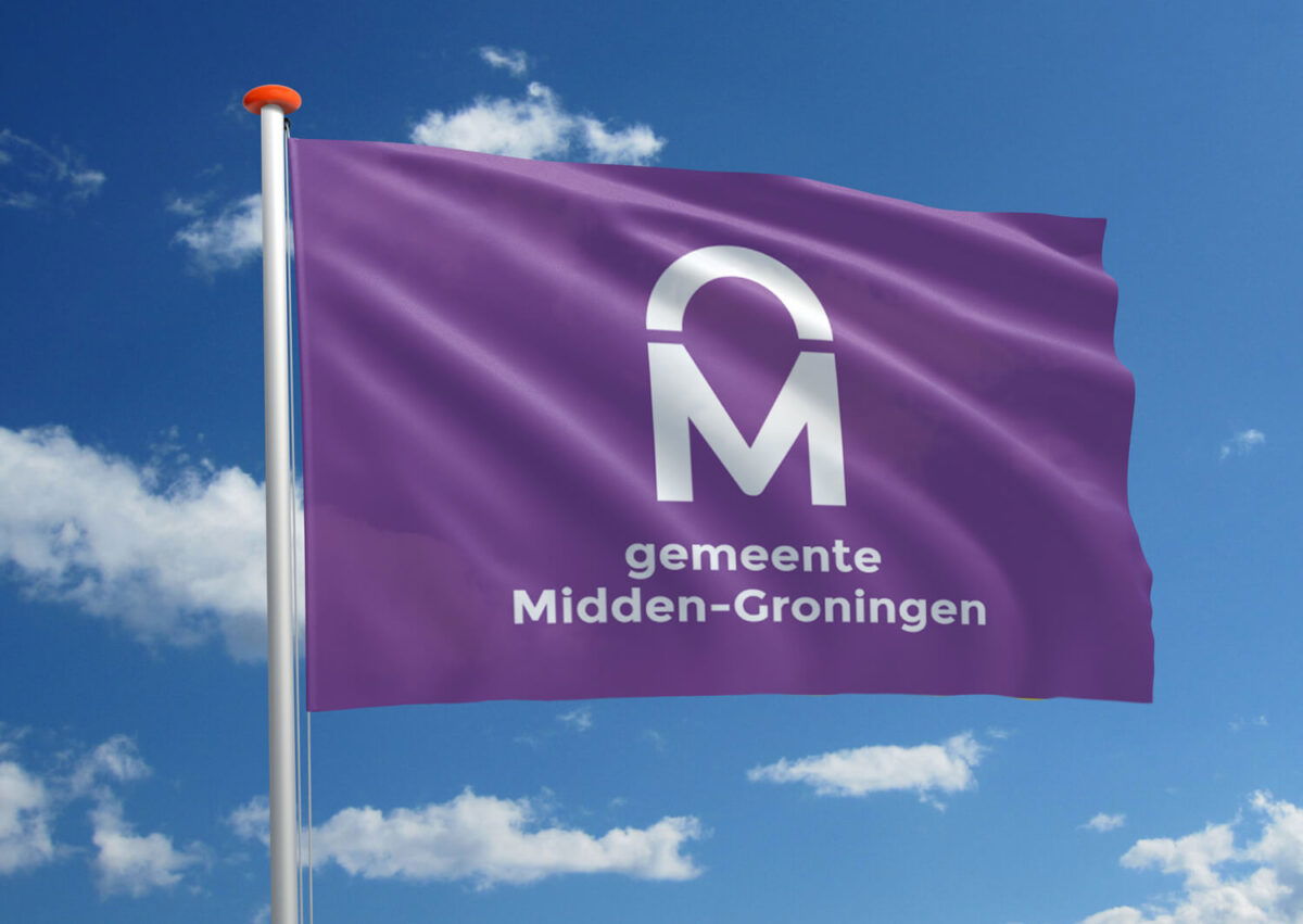 Vlag MiddenGroningen Bestel bij MastenenVlaggen.nl