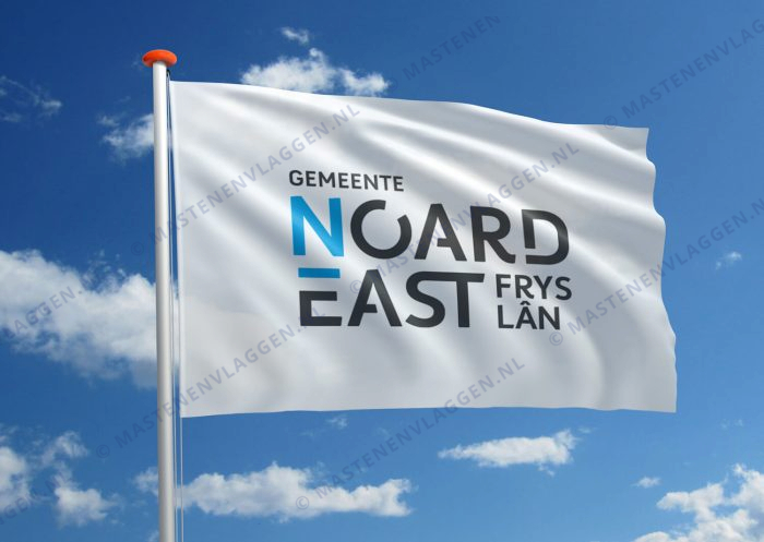 Vlag Noardeast-Fryslân OUD