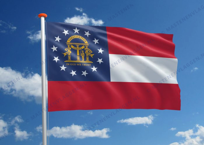 Vlag Georgia (VS)