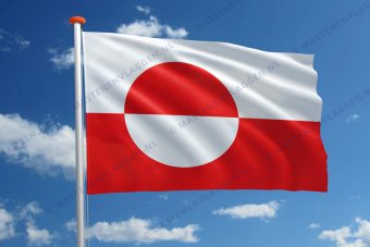 Vlag Groenland