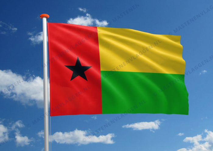 Vlag Guinee-Bissau