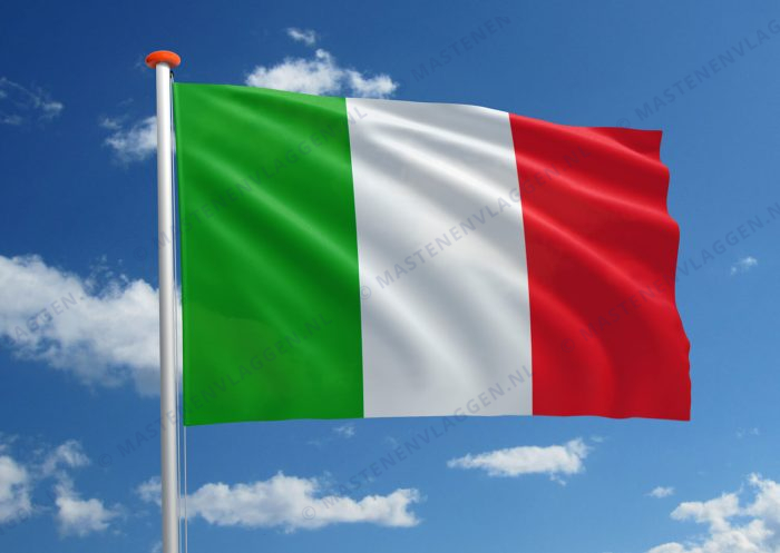 Vlag Italië, tricolore