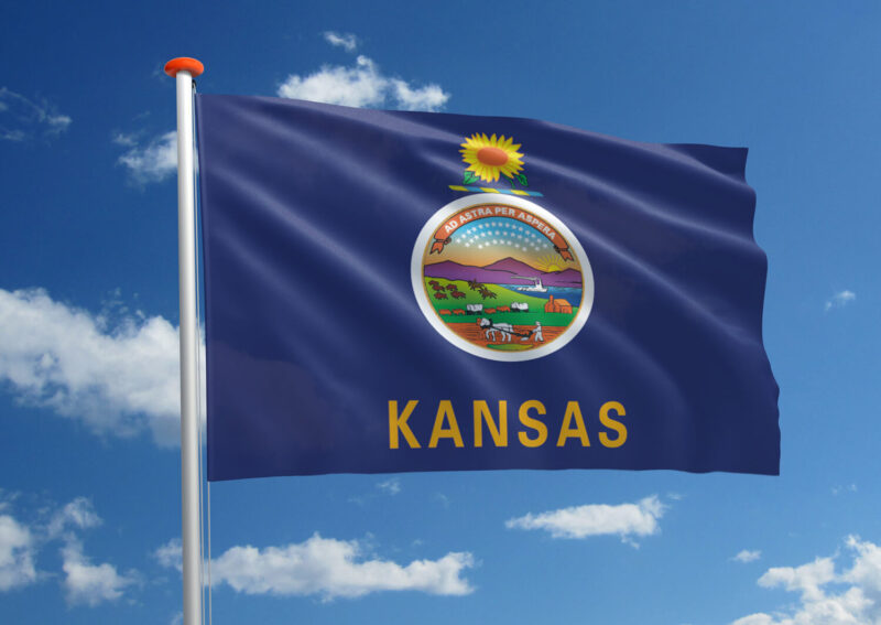 Vlag Kansas