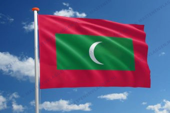 Vlag Maldiven