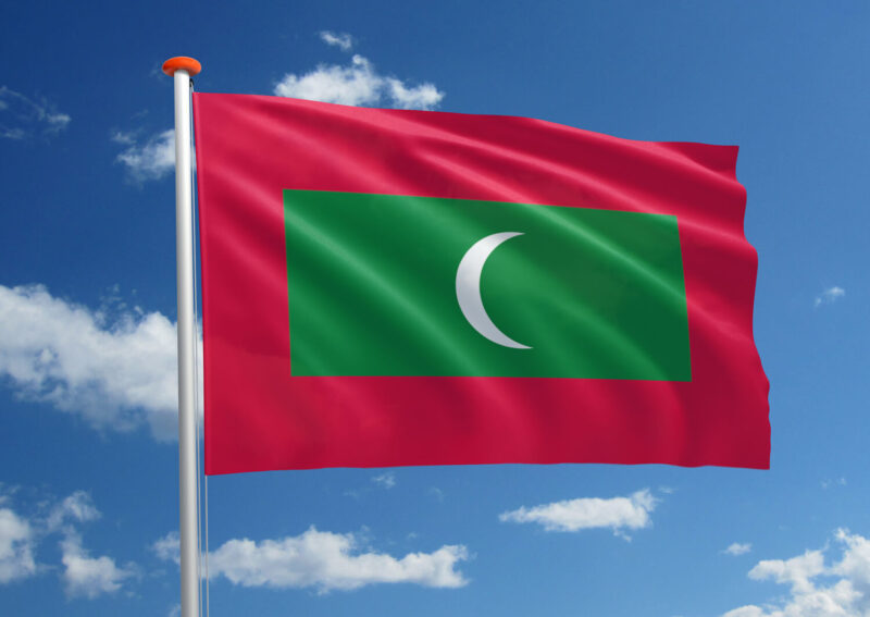 Vlag Maldiven