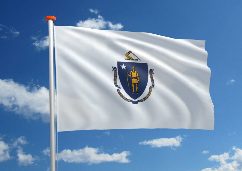 Vlag Massachusetts