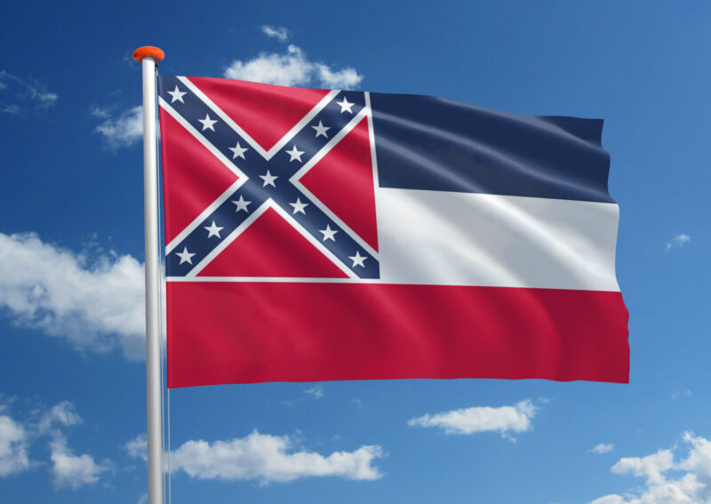 Vlag Mississippi oud