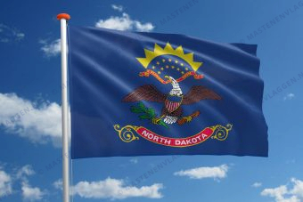 Vlag North Dakota
