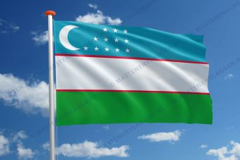 Vlag Oezbekistan