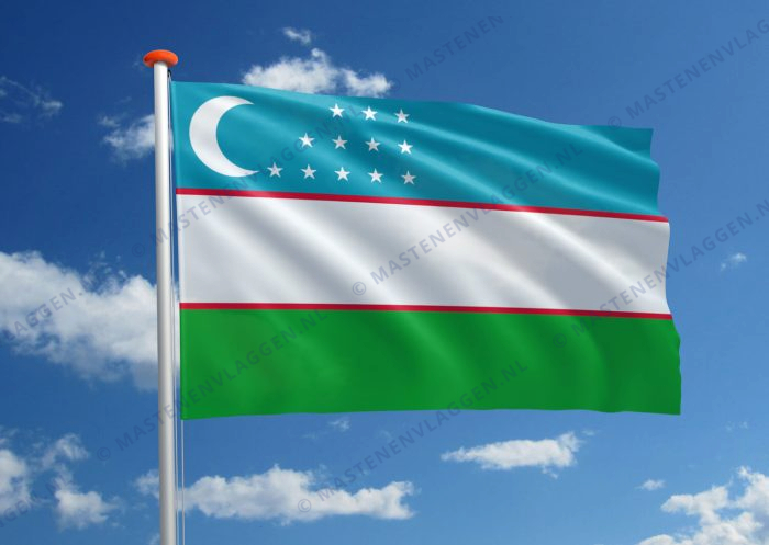 Vlag Oezbekistan