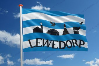 Oude vlag Lewedorp