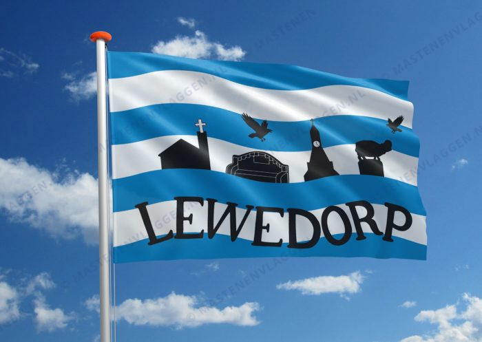 Oude vlag Lewedorp