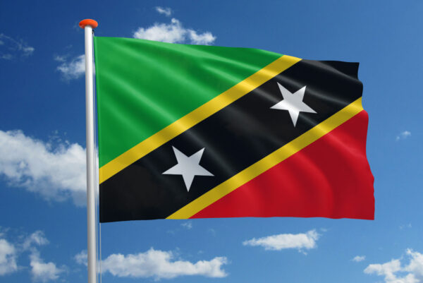 Vlag Saint Kitts en Nevis