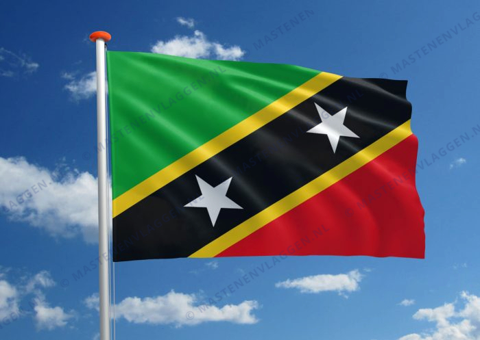 Vlag Saint Kitts en Nevis