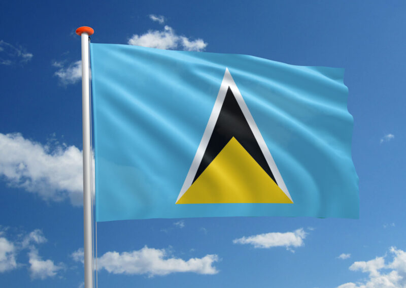 Vlag Saint Lucia