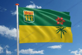 Vlag Saskatchewan
