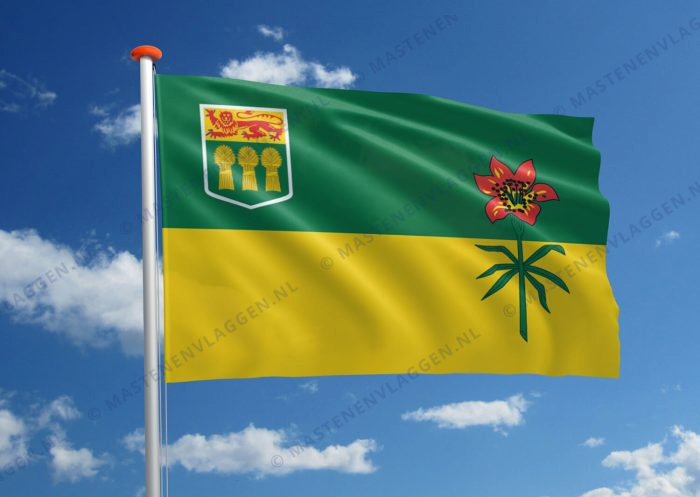 Vlag Saskatchewan