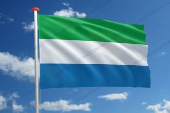 Vlag Sierra Leone