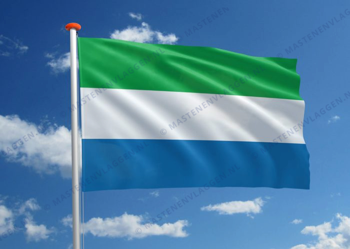 Vlag Sierra Leone