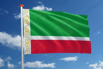 Vlag Tsjetsjenië