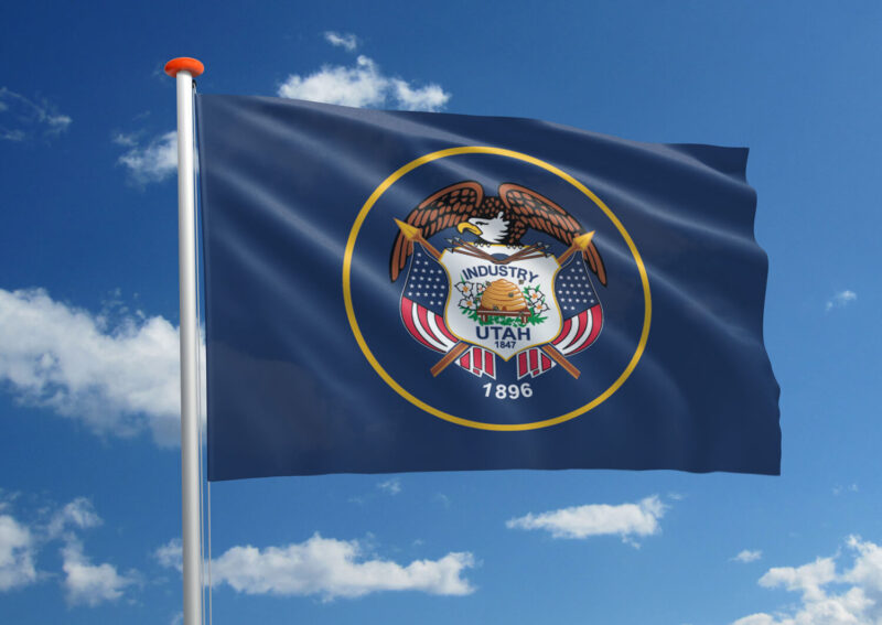 Vlag Utah